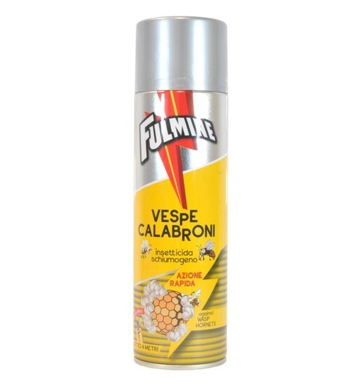 Fulmine Vespe e calabroni insetticida schiumogeno 500 ml