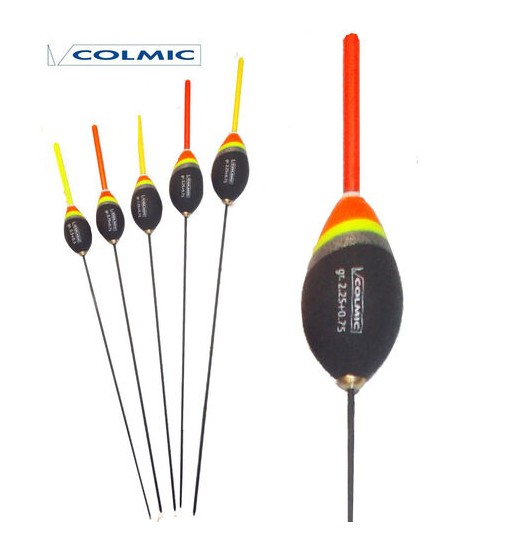 Galleggiante colmic Nizza piombato 2 gr