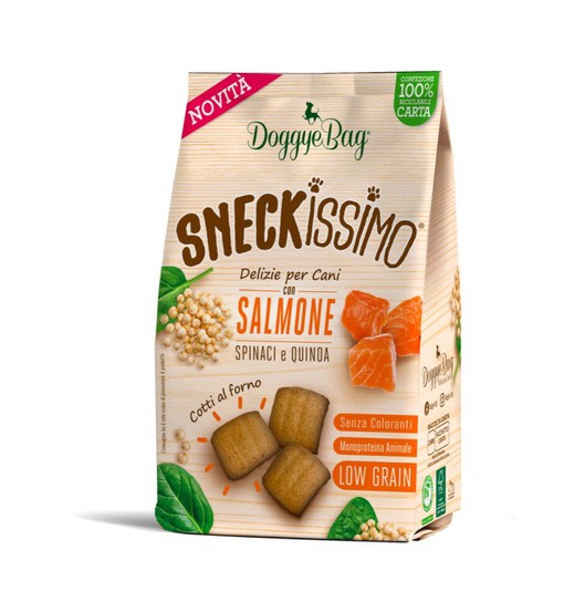 Biscotti Per cani Sneckissimo Salmone 150 gr