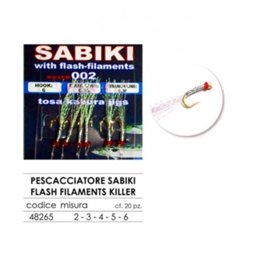 Sabiki tosa kabura jigs killer mis 3 Expert predator