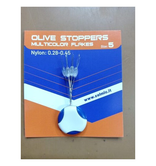 Stopper oliva colmic multicolor Flakersmis 3 0,16/0,23