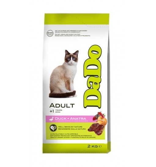 Dado gatto Adult Anatra 400gr secco