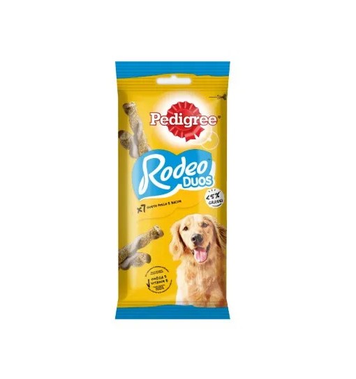 Rodeo Duos Pollo e Bacon 7 pz pedigree