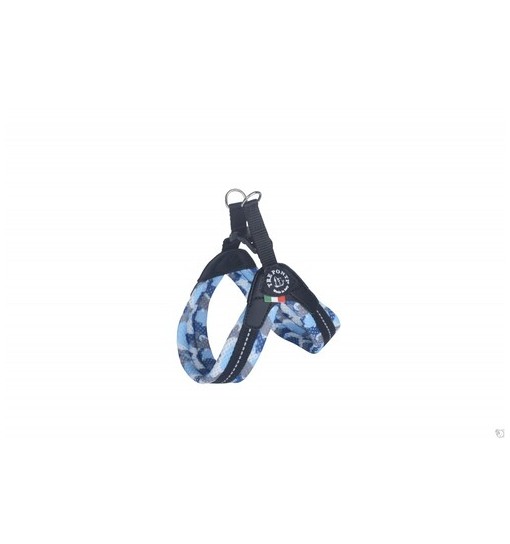 Pettorina rete con Tre Ponti Azzurro Camouflage Mis 1