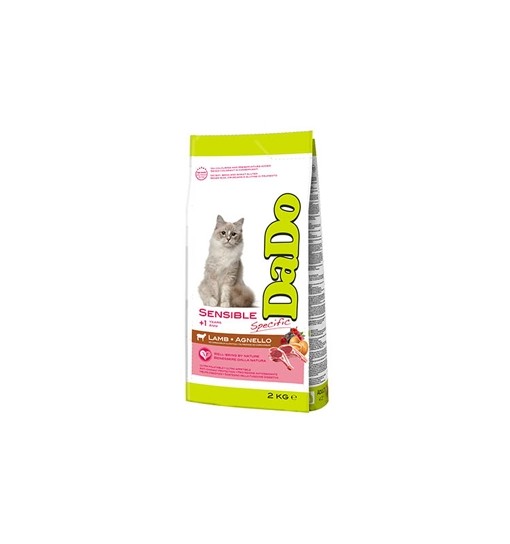 Dado gatto sensible 400 gr secco Agnello