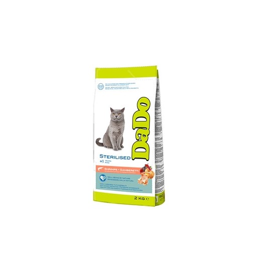Dado gatto sterilised Gamberetti 400 gr secco