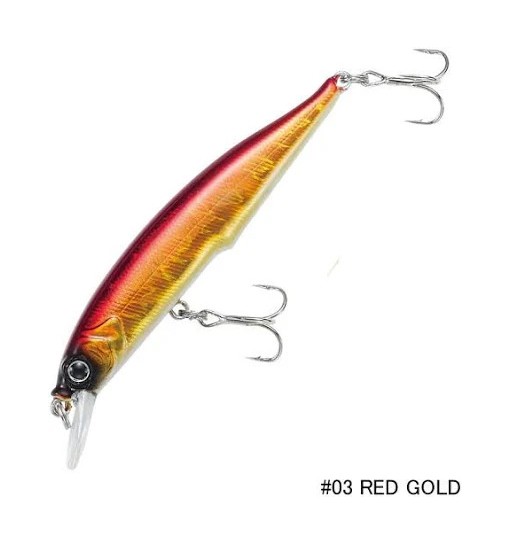 Minnow crazee 70 S SW Tuned 70 mm 6 gr sinking red gold