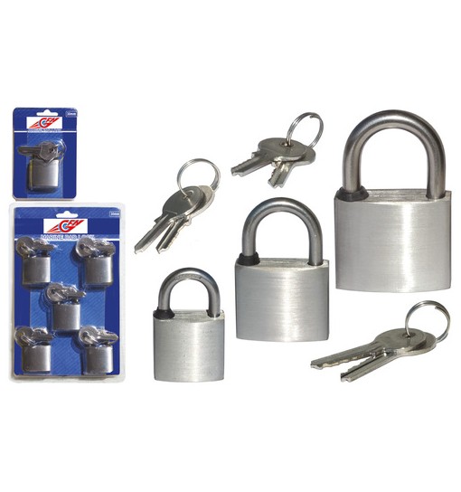 Lucchetto arco inox 30 mm