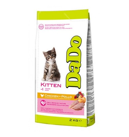 Dado Kitten 2 kg secco pollo