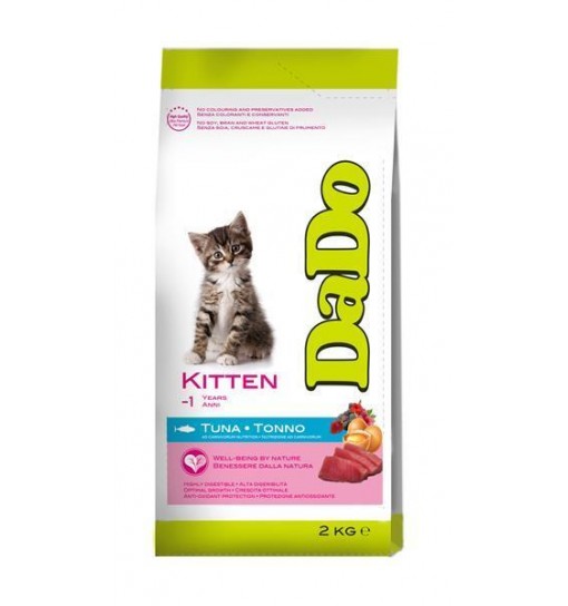 Dado Kitten 400 gr secco tonno