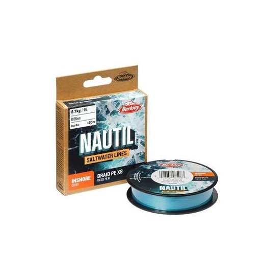 Trecciato Berkley NAUTIL Braid x 8 capi 150 mt 0,20 mm