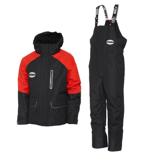 Tuta termica Penn Fierce Thermo Suit Fiery Red/Ink (2 pezzi) misura M