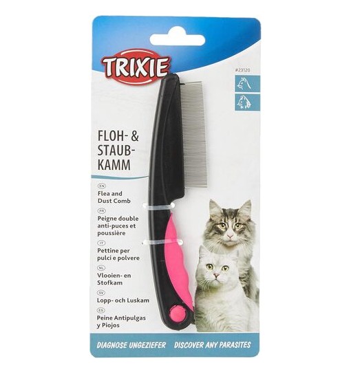 Pettine per pulci e polvere 15 cm Trixie