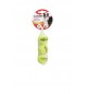 Gioco per cani palla da tennis con suono 6,2 cm 3 pz camon