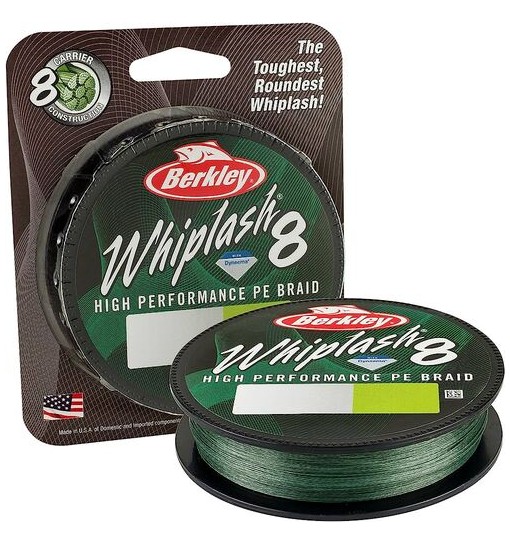 Trecciato Berkley Whiplash Braid x 8 capi 150 mt 0,16 mm