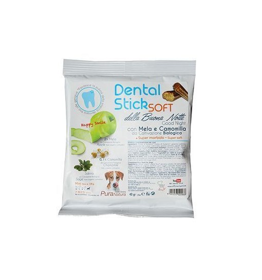 Dental Stick soft con mela e camomilla della bunanotte 7 pz 130 gr