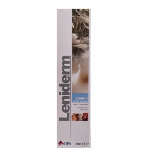 Leniderm Spuma All'estratto di avena 200 ml schiuma