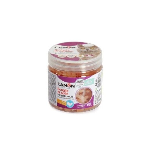 Snack per gatti Krill antartico leofilizzati in barattolino 20 gr Camon