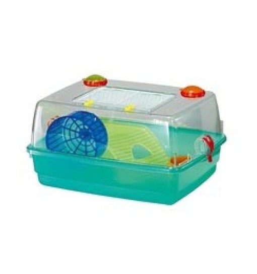 Box criceti junior deluxe 42x34x22h Gabbia per Criceti