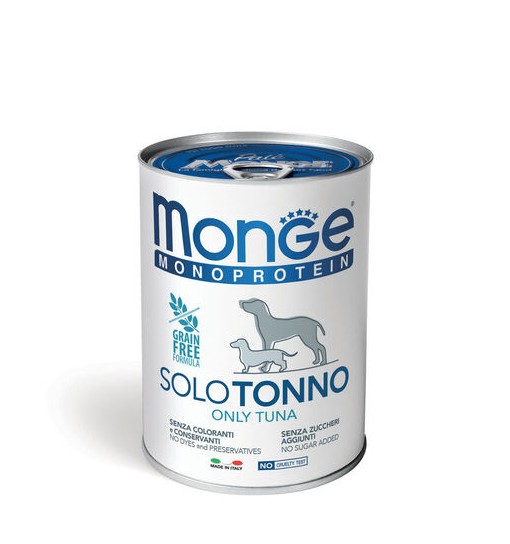 Monge Dog Solo tonno 400 gr Monoproteico