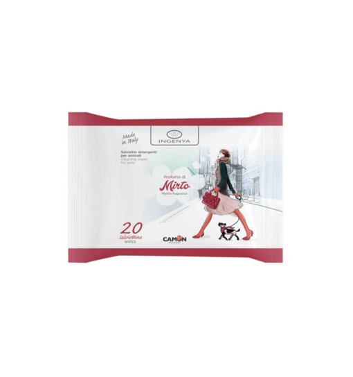 Salviette Detergenti Ingenia Fragranza Mirto 20 Pz Camon