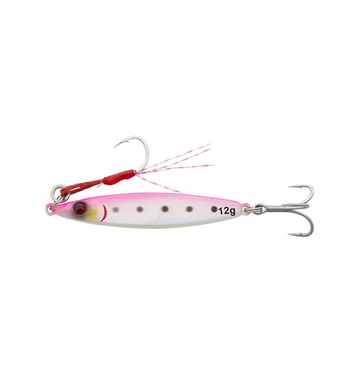  Micro Jig Flatline TG 4 cm 12 gr FS UV Pink Glow