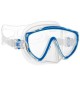 Maschera Adulto in Silicone CORAL Blu - Transparente Salvimar