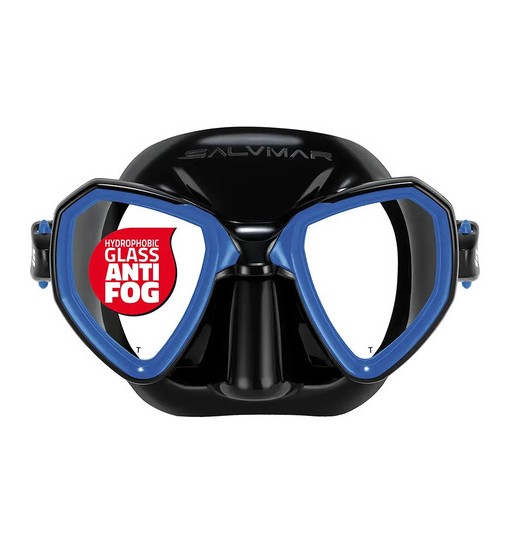 Maschera MORPHEUS Anti Fog Silicone NERO Salvimar