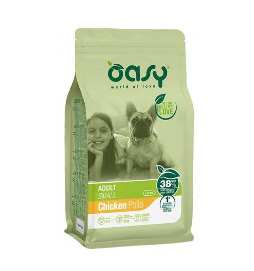 Oasy cane Adult small pollo 3 kg