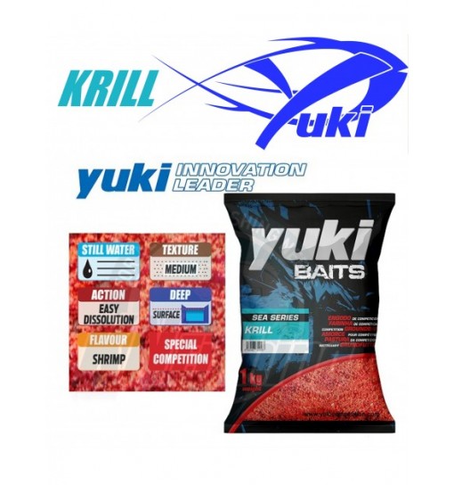 Pastura Yuki mare Spigola Krill rossa 1 kg