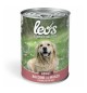 Scatoletta per cani Leo's Adult Bocconi con manzo 720 gr