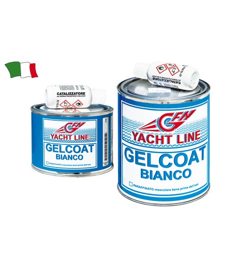 Gelcoat bianco Paraffinato 500 gr