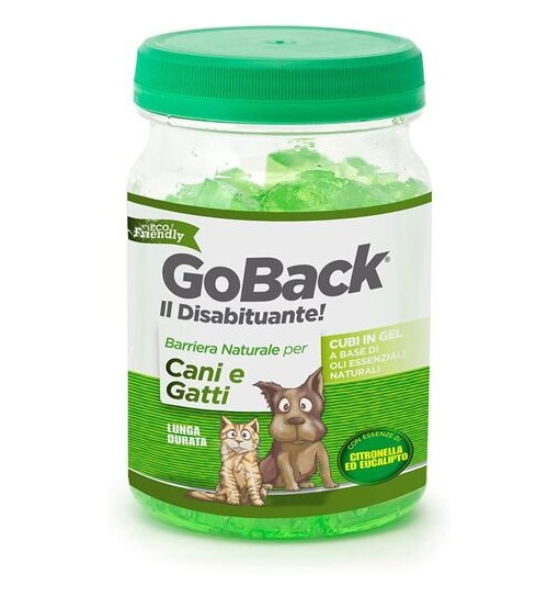 Disabituante in gel naturale con essenza di Citronellla ed eucalipto GoBack gr 500