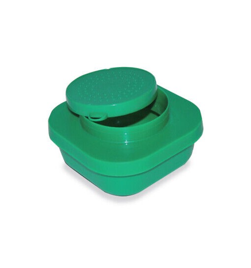 Porta Bigattino quadrato con coperchio 1 lt
