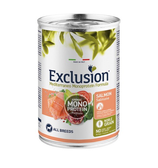 Scatoletta umido cane Exclusion Manzo monoproteico 400 gr