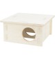 Casetta multicamera 2 stanze in legno Mehrkammerhaus 25x12x25 cm trixie