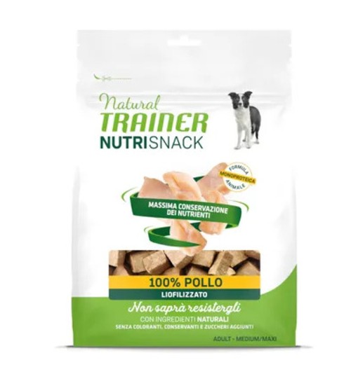 Natural Trainer nutrisnack pollo liofilizzato adult - medium/maxi 50gr