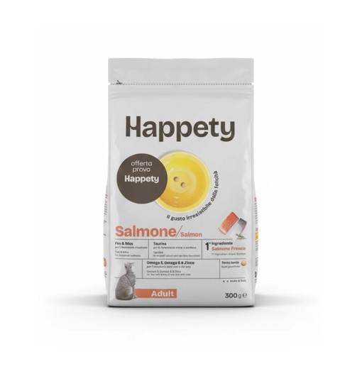 Happety cat adult salmone 300gr