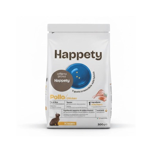 Happety kitten chicken 300gr