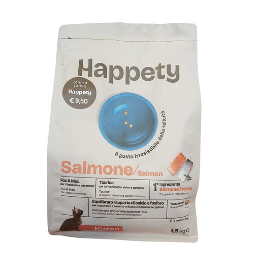 Happety Kitten Salmone1,5kg