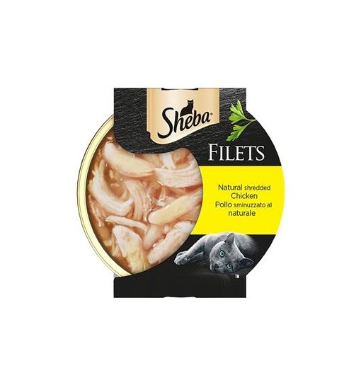 sheba pollo sfilettato gel 60gr