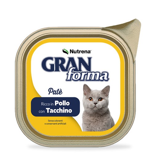 Gran Forma gatto Patè Pollo e Tacchino 100gr