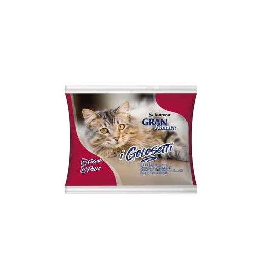 Gran Forma Golosetti Bocconcini in salsa per gatti Fegato e Pollo bustina da 4x100gr