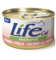 Life Gatto naturale Salmone e Pollo 85 gr