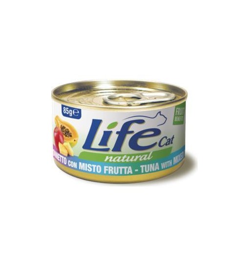 Life Gatto naturale Tonnetto con Misto Frutta 85 gr