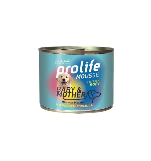 Prolife Mousse Baby Mother ricco di maiale per cuccioli 190 gr