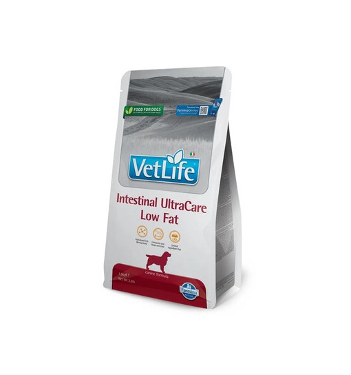 Vetlife farmina Intestinal Ultracare Low Fat 10kg