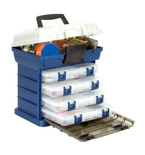 Valigetta per la pesca PLANO 4-BY RACK SYSTEM 3600 BLUE/SILVERUW2J4K