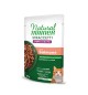 Natural trainer gatto Adult straccetti salmone sterilizzato 85 gr