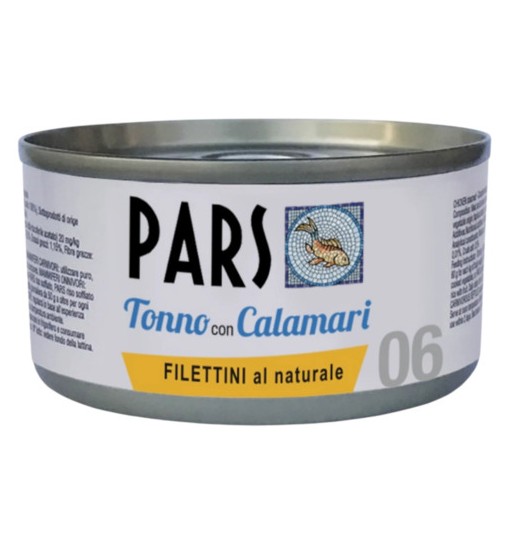Pars scatoletta Filettini Tonno e Calamari 85 gr